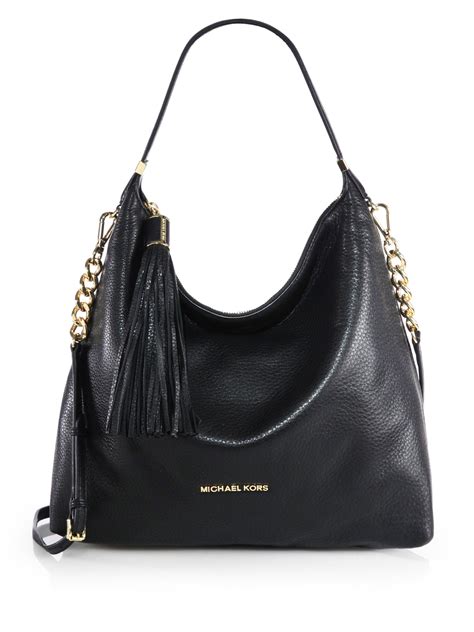 black michael kors hand bang|Michael Kors Women's Black Designer Handbags & Purses.